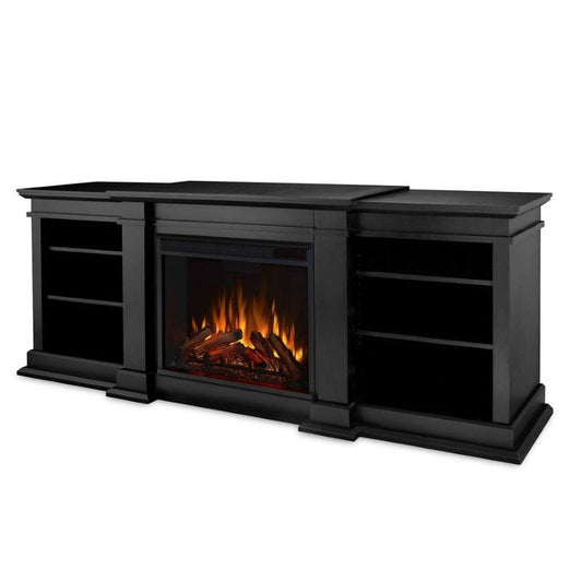 1201 72 Tv Stand Electric Fireplace Heritage Oak